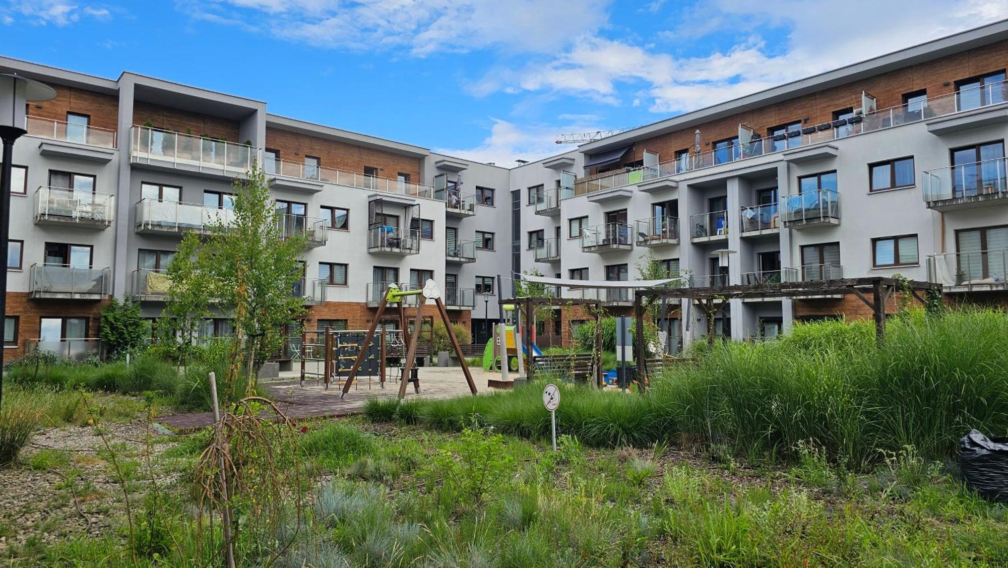 Apartment Bunscha Park Cracóvia Exterior foto